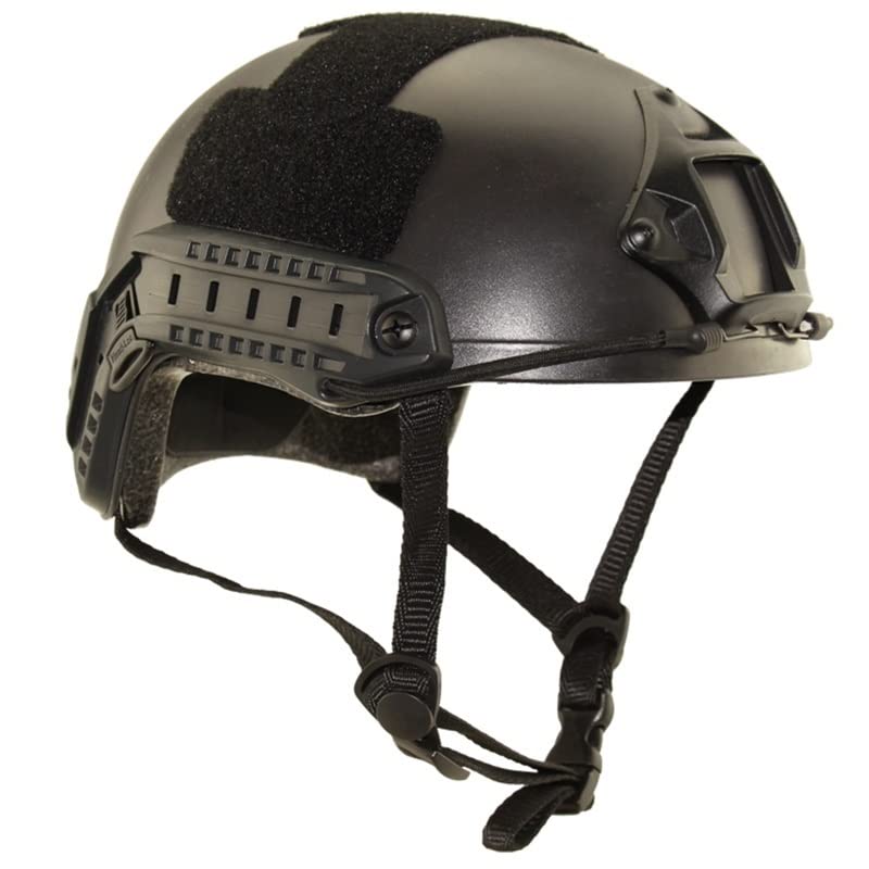 払い下げ ヘルメット ミリタリー Mサイズ タクティカルヘルメット FLUXタイプ 樹脂製 M-LOK規格ヘルメットレール